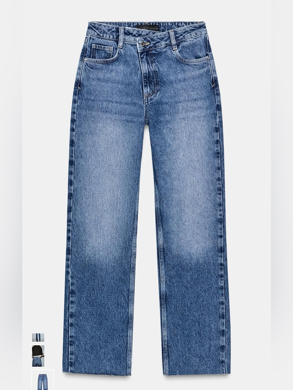 Straight ankle high waisted jeans never worn